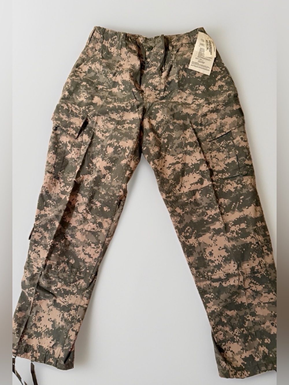 US Army Combat Uniform Trouser Digital Camo Pants Size Medium Reg (32x32) NEW